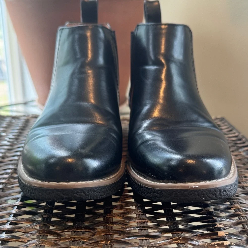 Deer Stags Big Boys Zane black Ankle Boots Kids‎ Size 2
